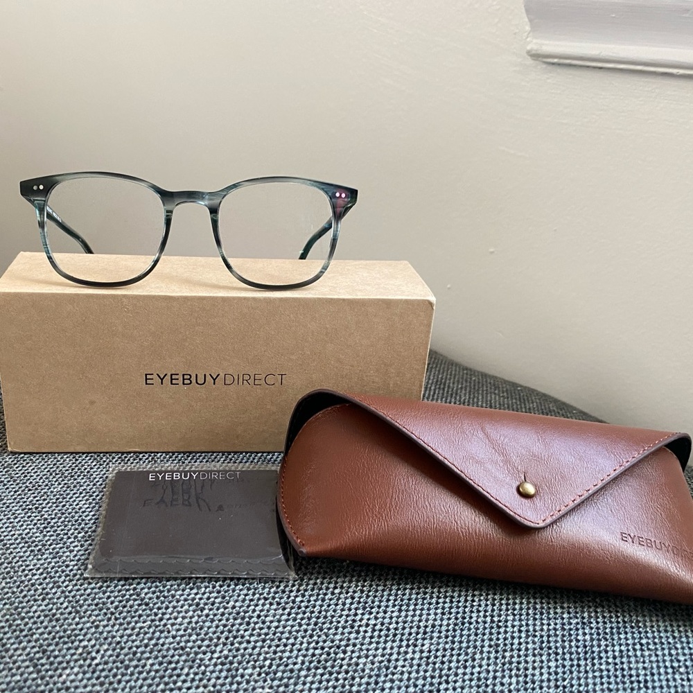 EYEBUYDIRECT frames and non prescription lenses